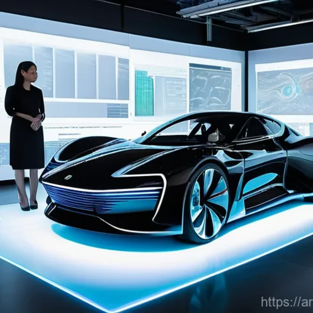 물리학 시뮬레이션 활용 사례 - **Prompt:** A diverse team of five engineers, three men and two women, all professionally dressed in...